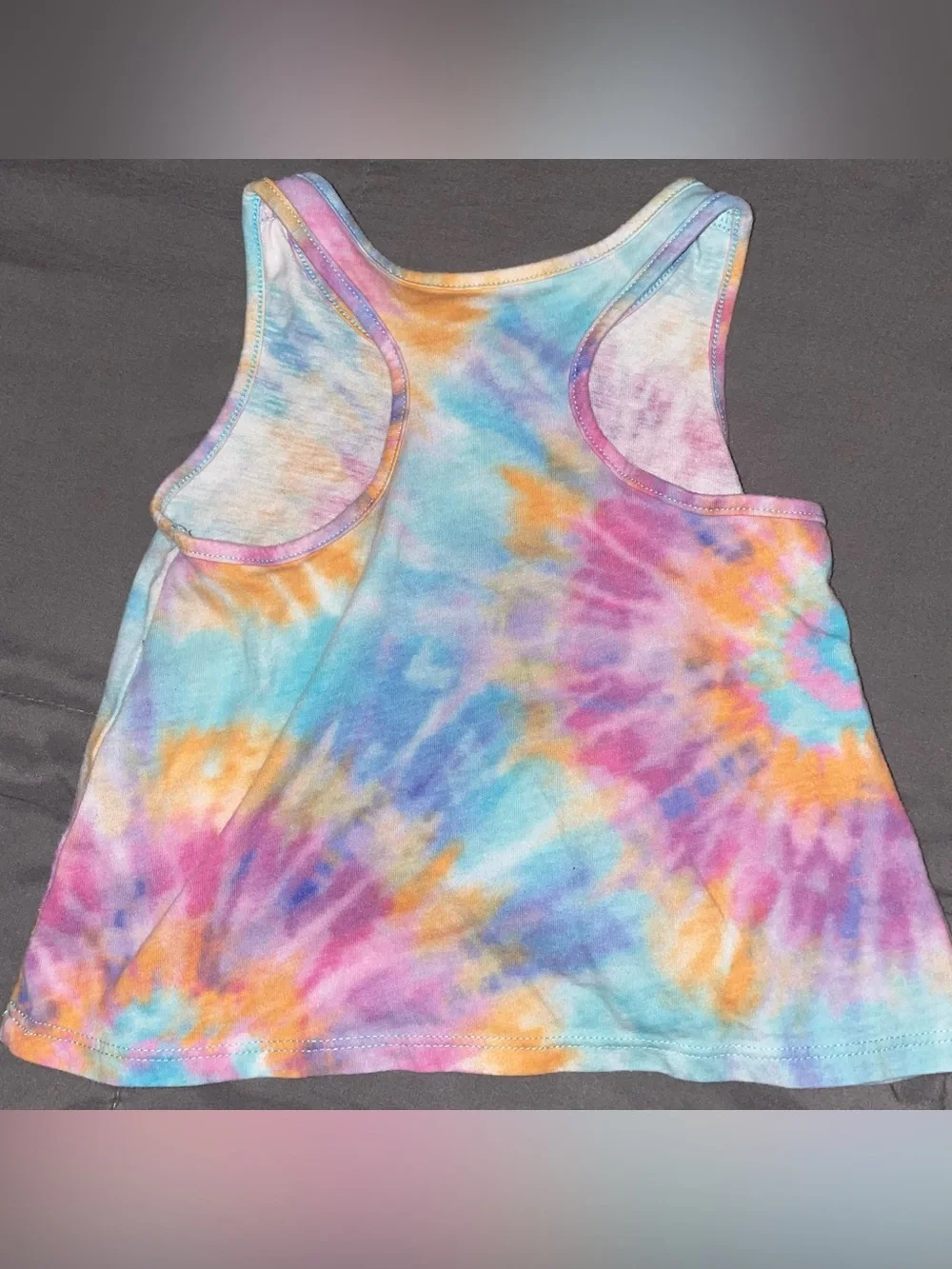 The Children's Place Tie-Dye Tank Top - Pink, Blue, Yellow, Purple